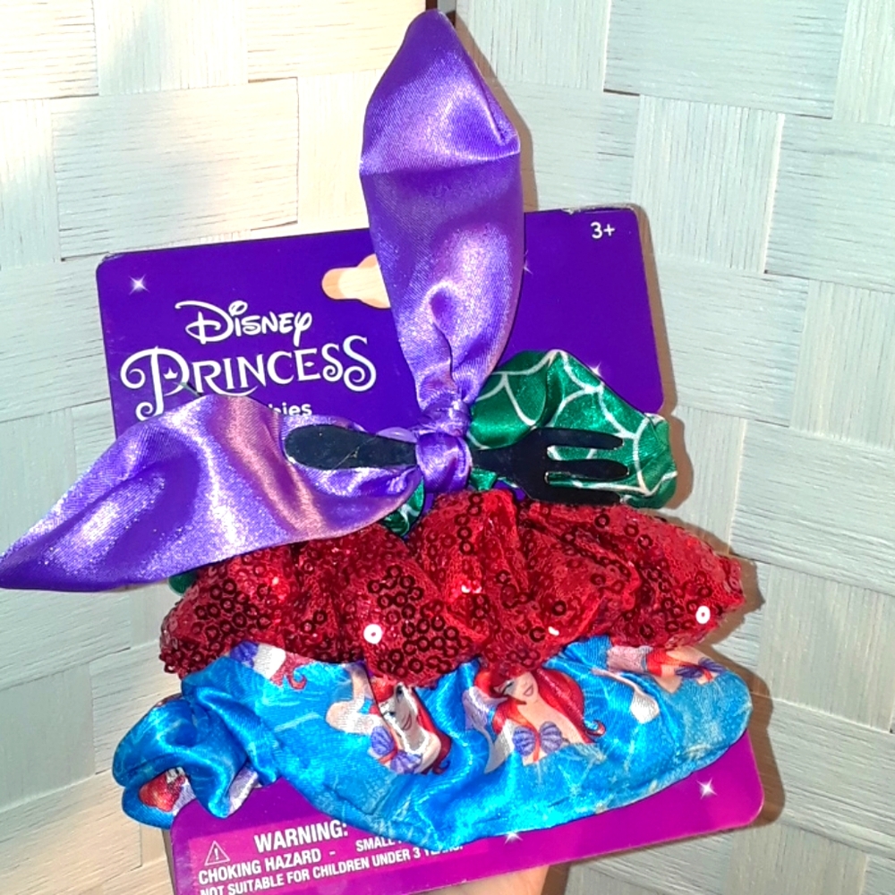 Disney Princess Ariel Hair Scrunchies